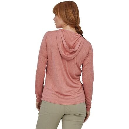 

Толстовка с рисунком Capilene Cool Daily женская Patagonia, цвет Ridge Rise Stripe/Sunfade Pink X-Dye