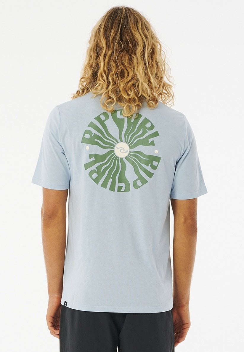 

Футболка с принтом SWC PSYCHE CIRCLES S/S Rip Curl, цвет yucca