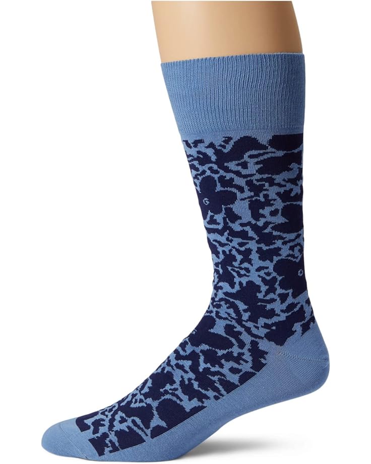 Носки Paul Smith Socks Floral, цвет Turquoise