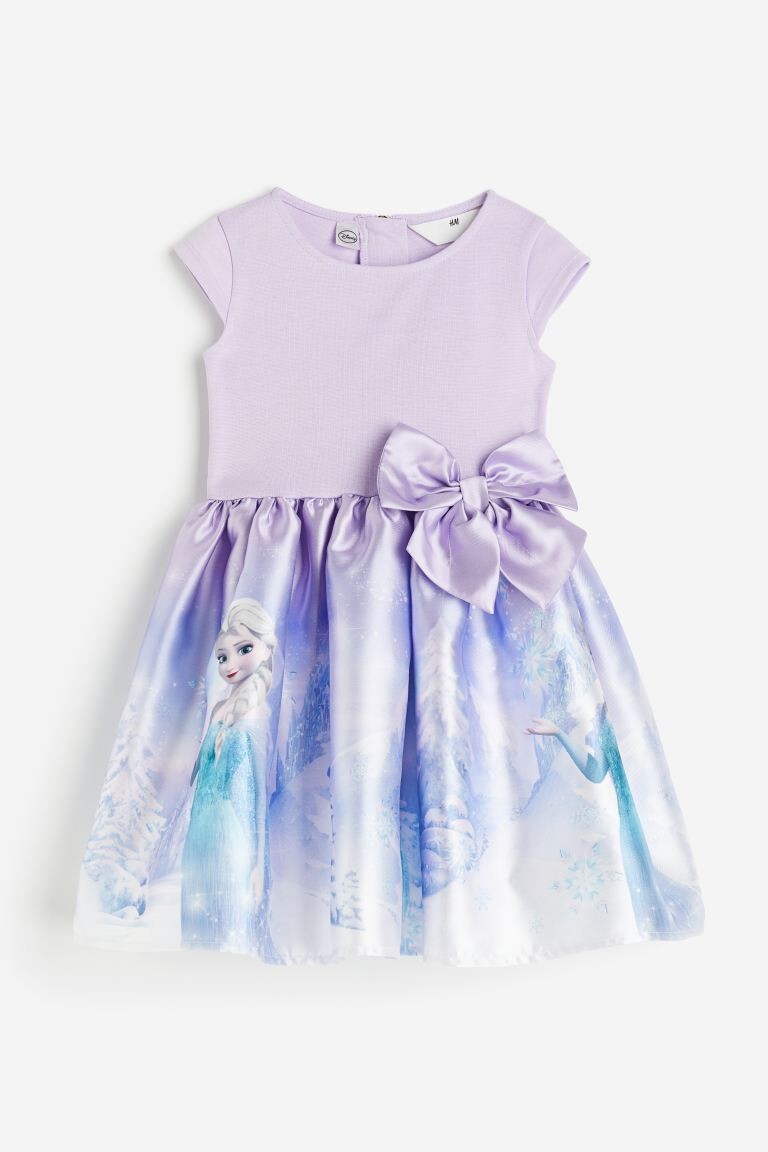 

Платье H&M Frozen Bow-detail, светло-фиолетовый