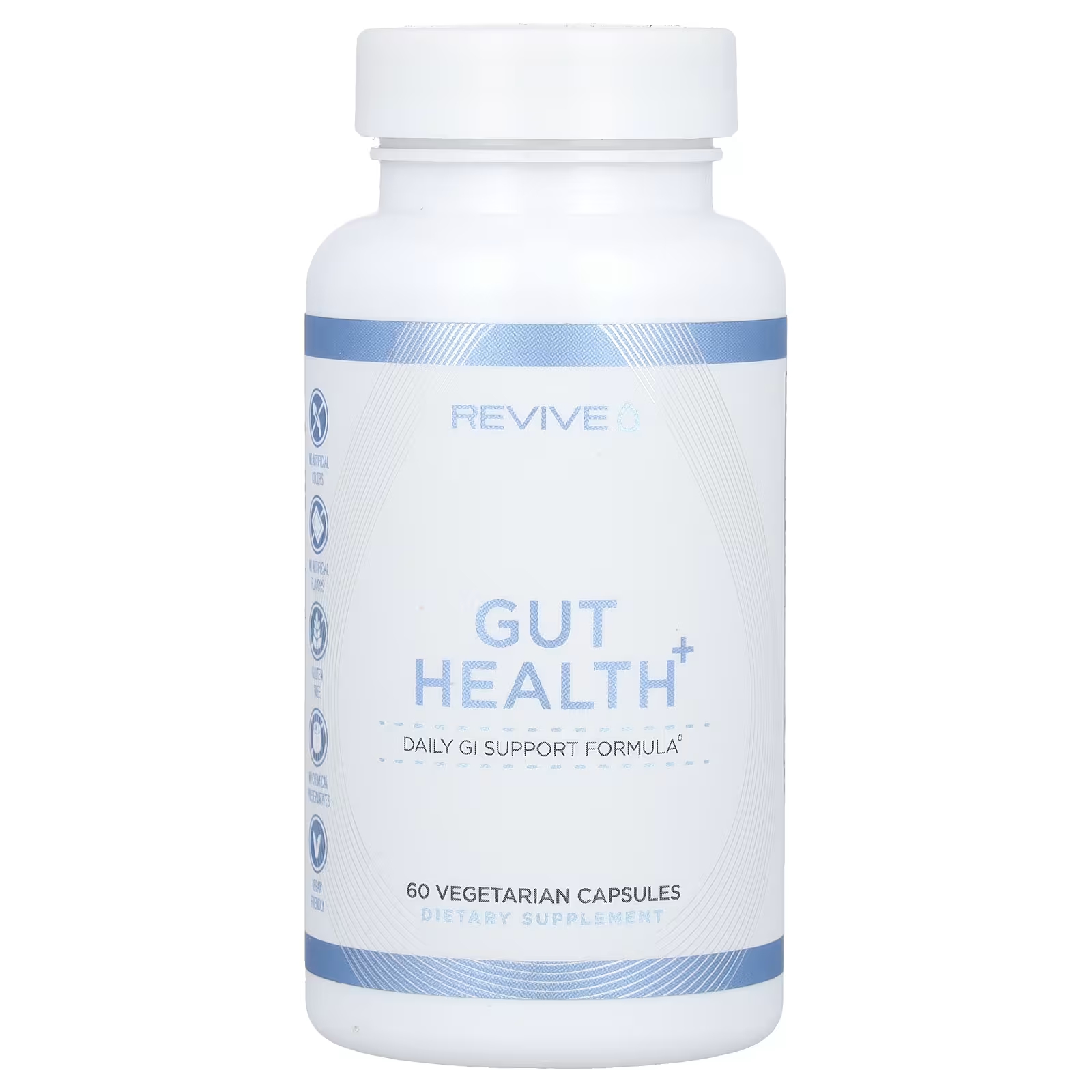Пищевая добавка Revive Gut Health, 60 капсул health plus добавка для очистки печени 60 капсул