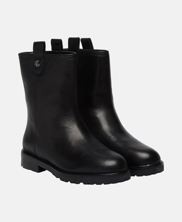 

Телячьи сапоги Ralph Lauren, черный