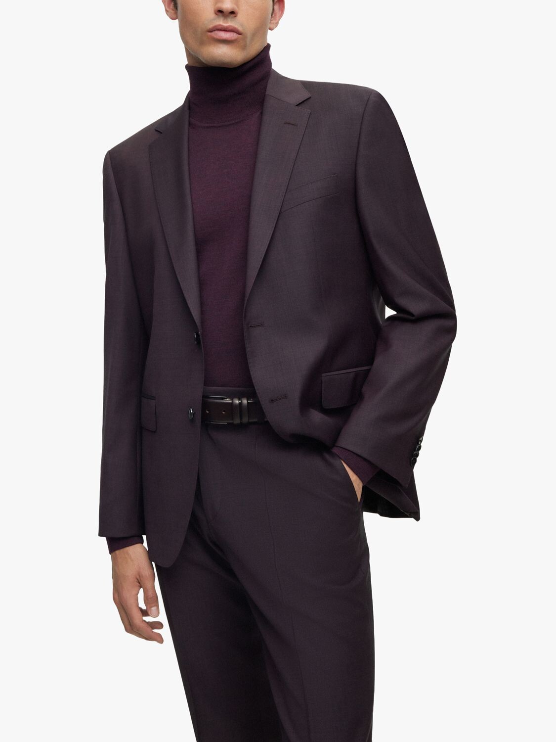 

Пиджак BOSS H-Jeckson HUGO BOSS, темно-красный