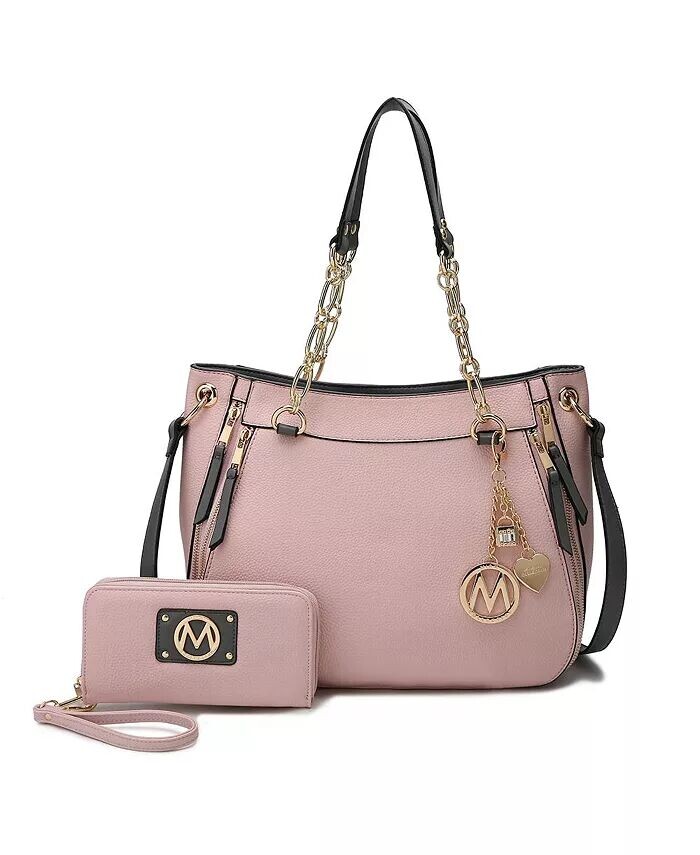 

Сумка через плечо Lina с кошельком от Mia K Mkf Collection, розовый