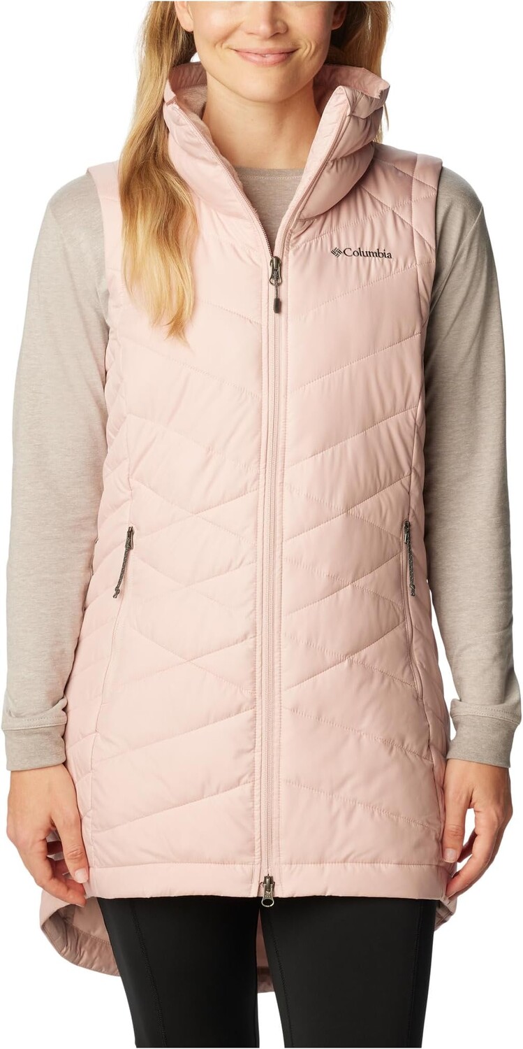 

Длинный жилет Heavenly Columbia, цвет Dusty Pink