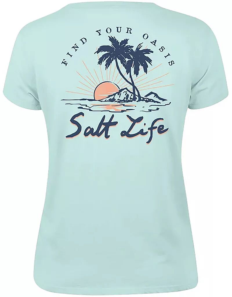 Женская футболка Salt Life Найди свой оазис