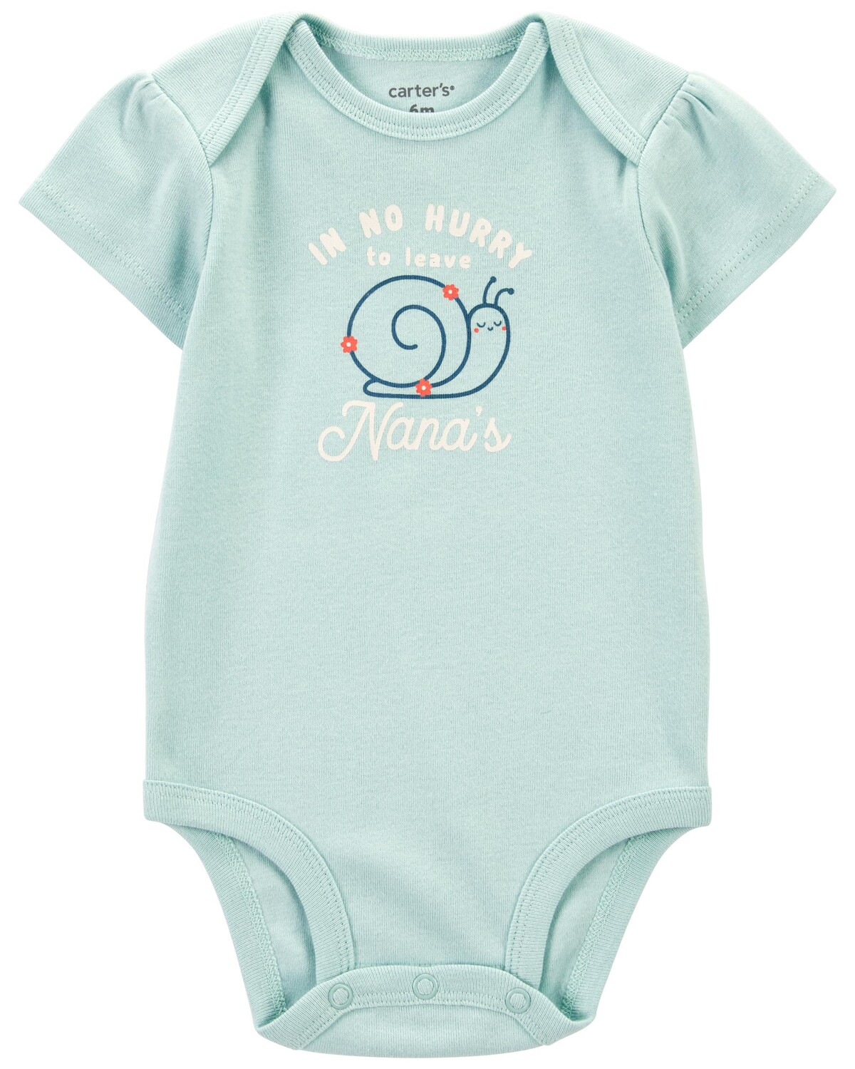 

Оригинальное боди Baby Nana Snail Carter's, синий