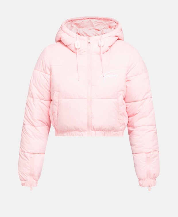 

Зимняя куртка Tommy Jeans, роза