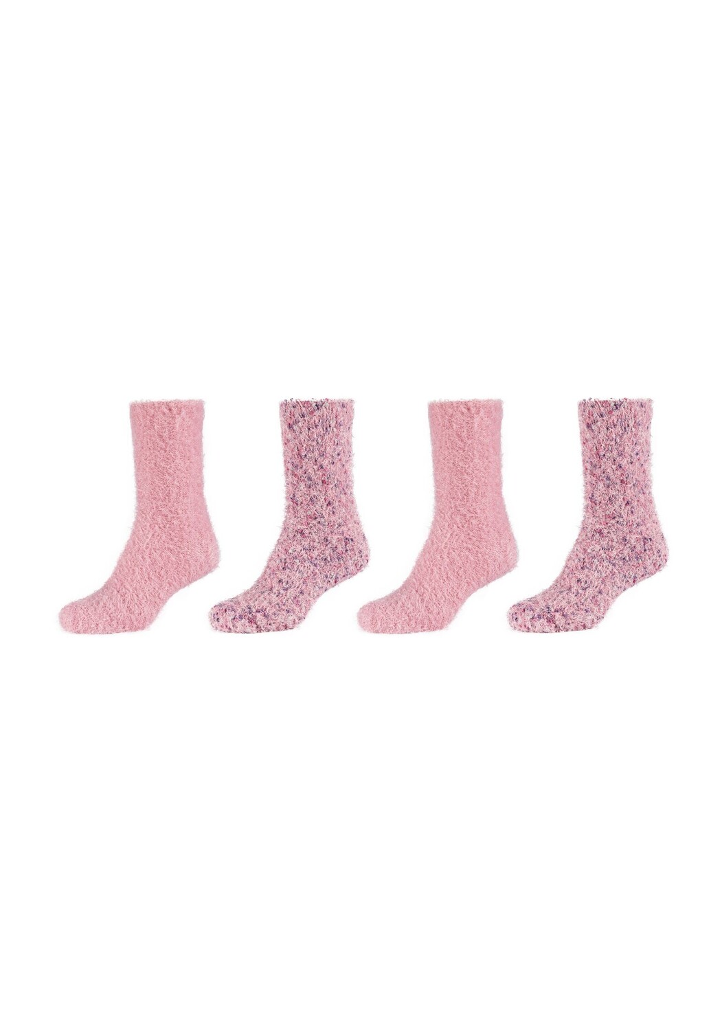 

Носки camano 4 шт warm & cozy, цвет dusty rose