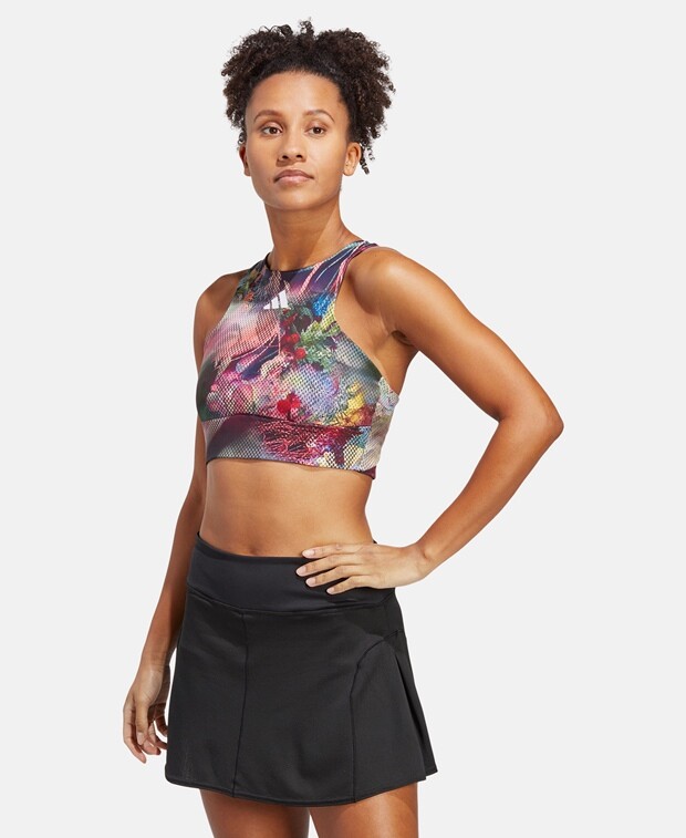 

Укороченный топ adidas Performance, лаймовый