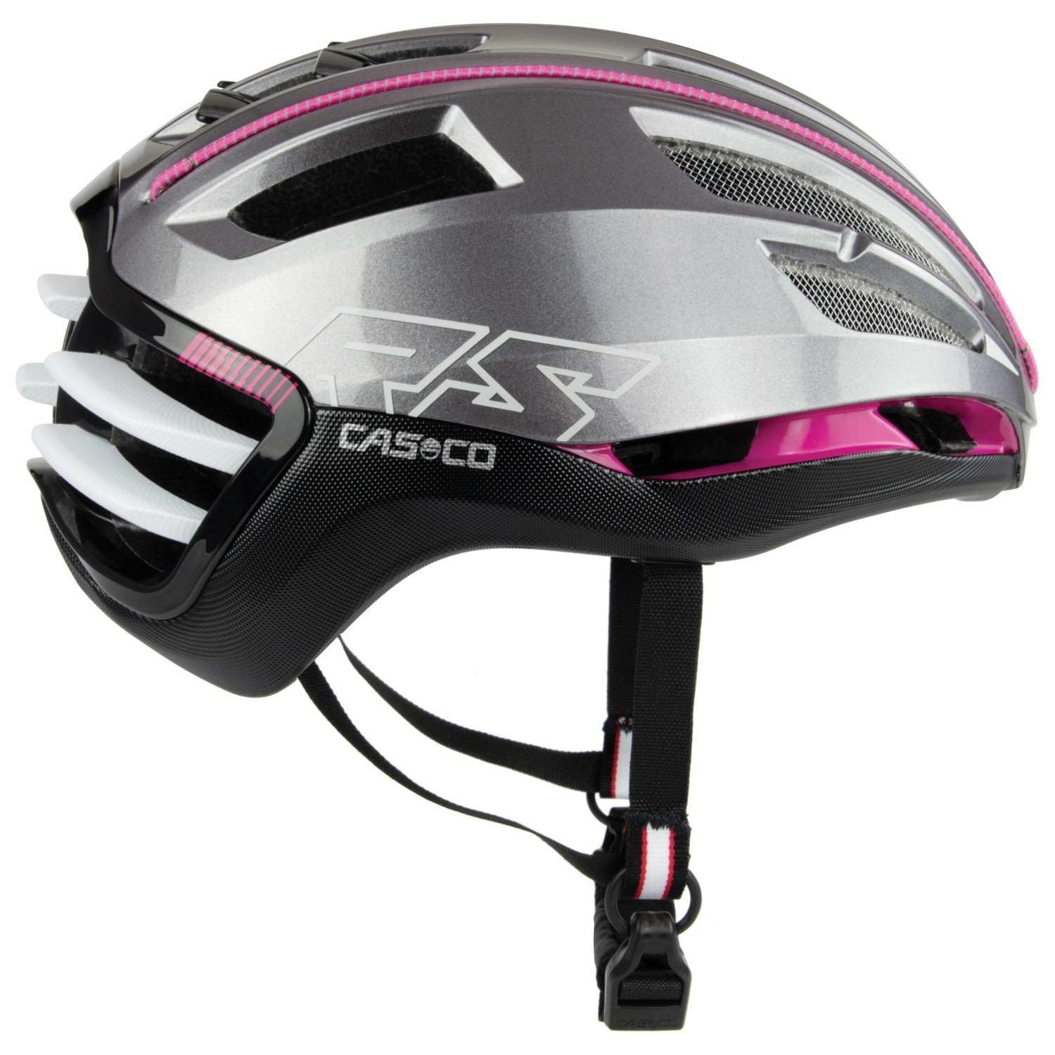 Велосипедный шлем Casco Speedairo2, цвет Grey/Pink разноцветные аксессуары для шлема мотоцикла запчасти наклейки декор дьявольские рога электрический грязевой питбайк casco moto sпанси motocykl