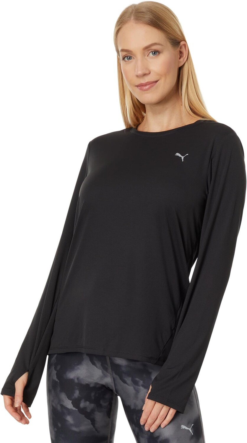 

Футболка Run Favorite с длинными рукавами PUMA, цвет Puma Black