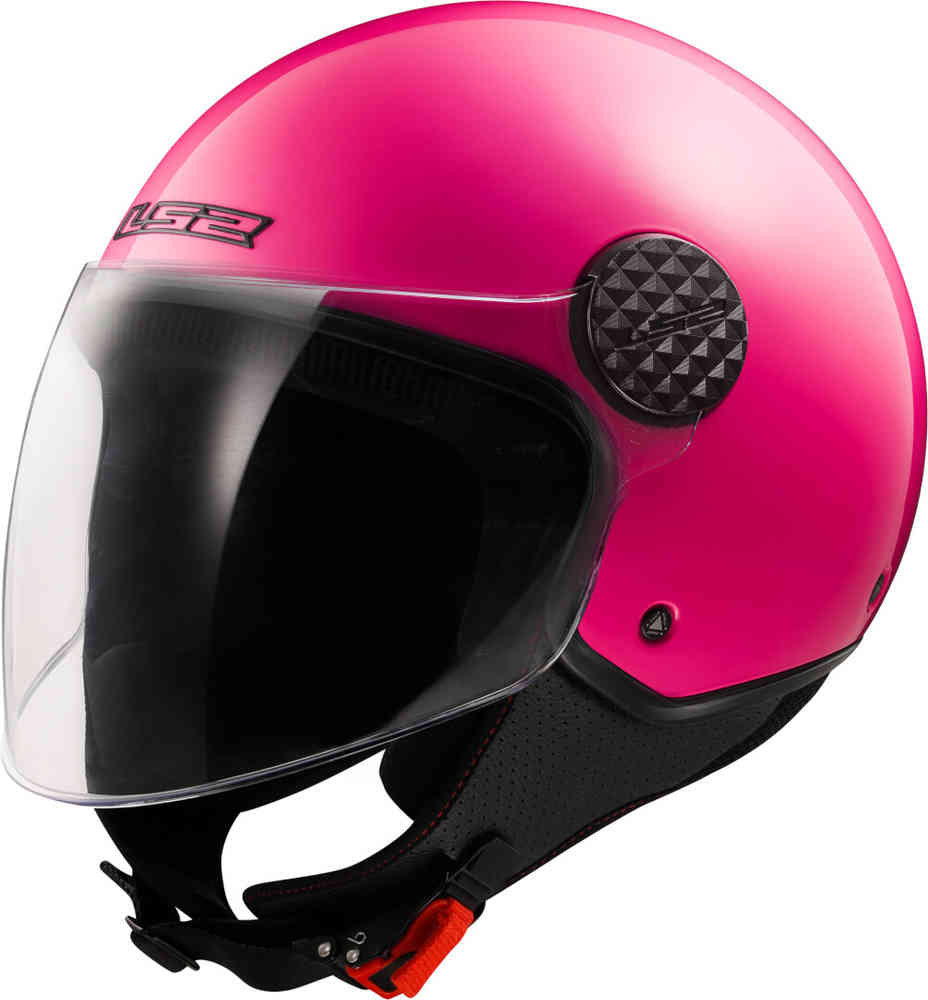 цена OF558 Sphere Lux II Твердый реактивный шлем LS2, розовый