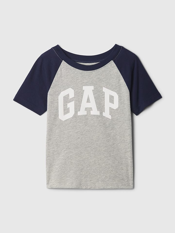 

Футболка GAP, цвет grau/dunkelblau