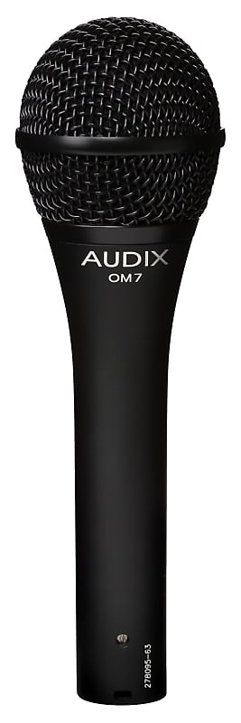 Динамический микрофон Audix OM7 Handheld Hypercardioid Dynamic Vocal Microphone вокальный динамический микрофон audix om7