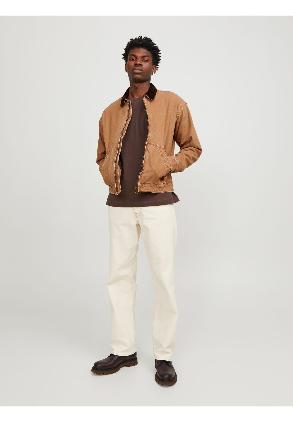 

Джинсовая куртка Jjidave Jjjacket Jack & Jones, цвет tigers eye