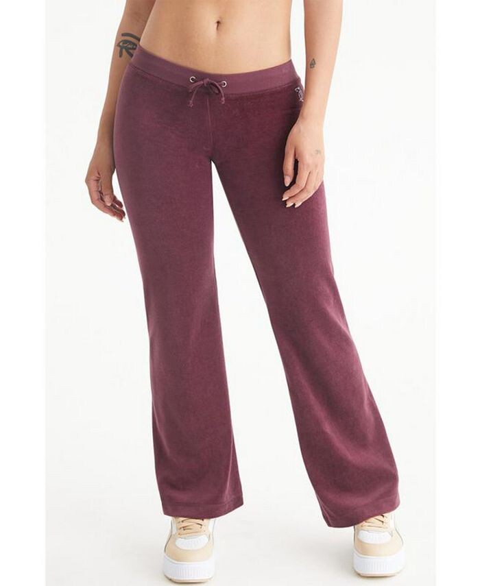 

Женские широкие спортивные брюки Heritage Juicy Couture, фиолетовый