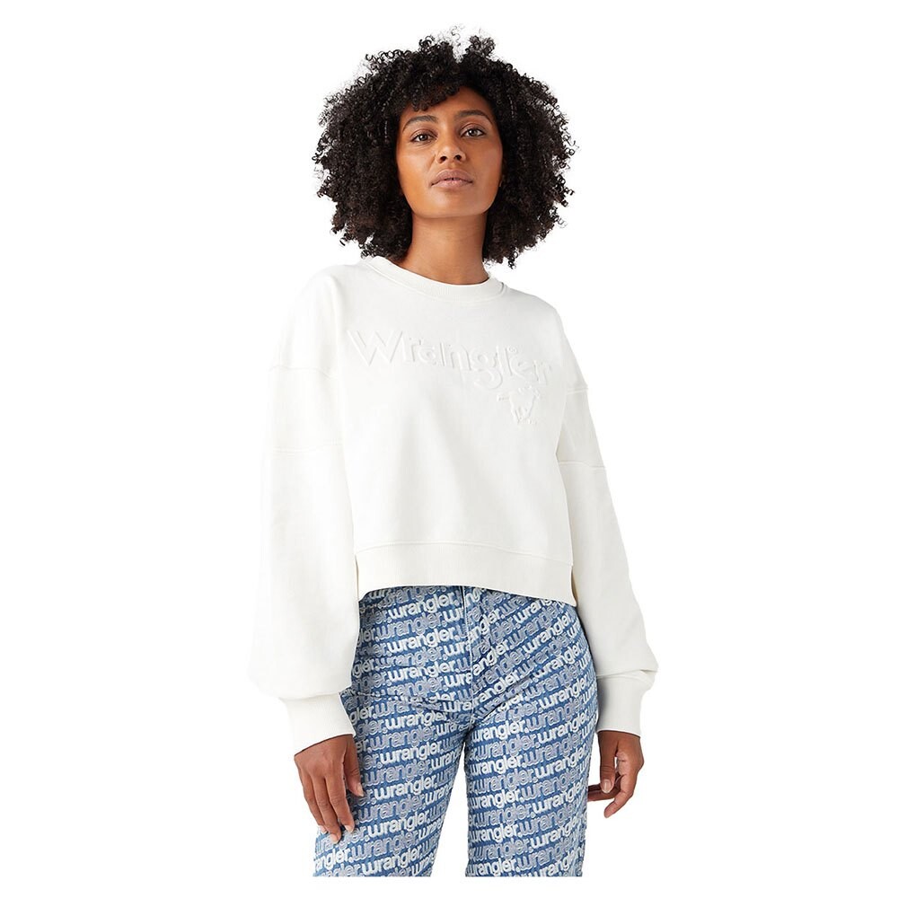 

Толстовка Wrangler Puffy Crew, белый