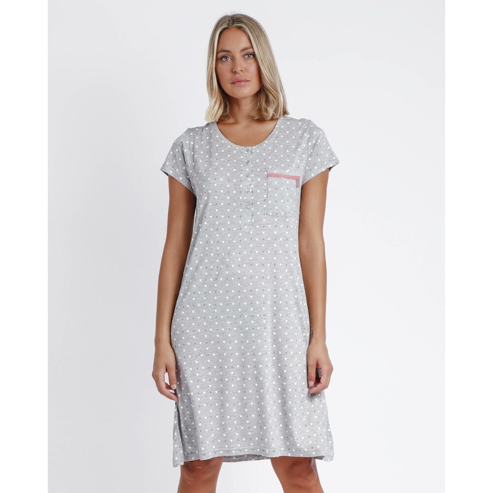 

Пижама Admas Classic Love Dress, серый