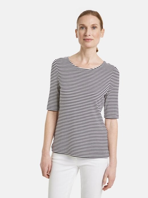 

Рубашка с коротким рукавом Gerry Weber, синий