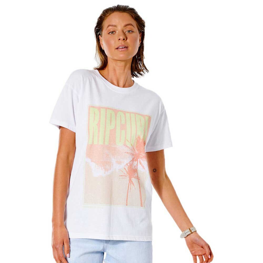 

Футболка с коротким рукавом Rip Curl Twin Fin O/S Poster, белый