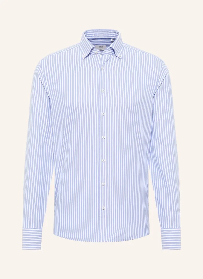 

Рубашка slim fit Eterna, синий