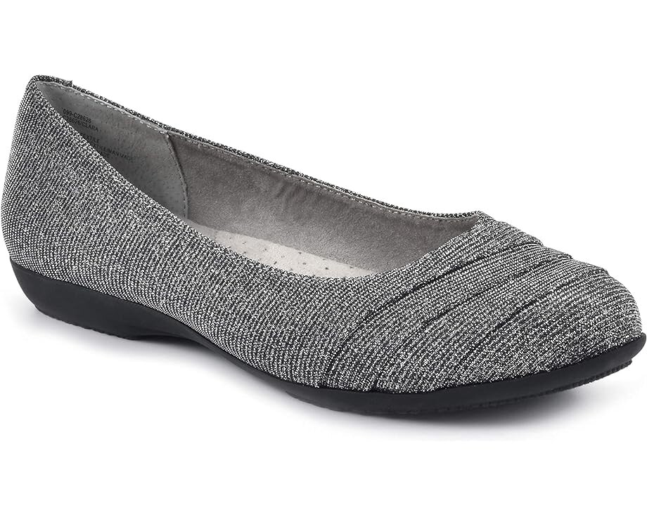 

Балетки Cliffs by White Mountain Clara, цвет Pewter/Glitter/Fabric