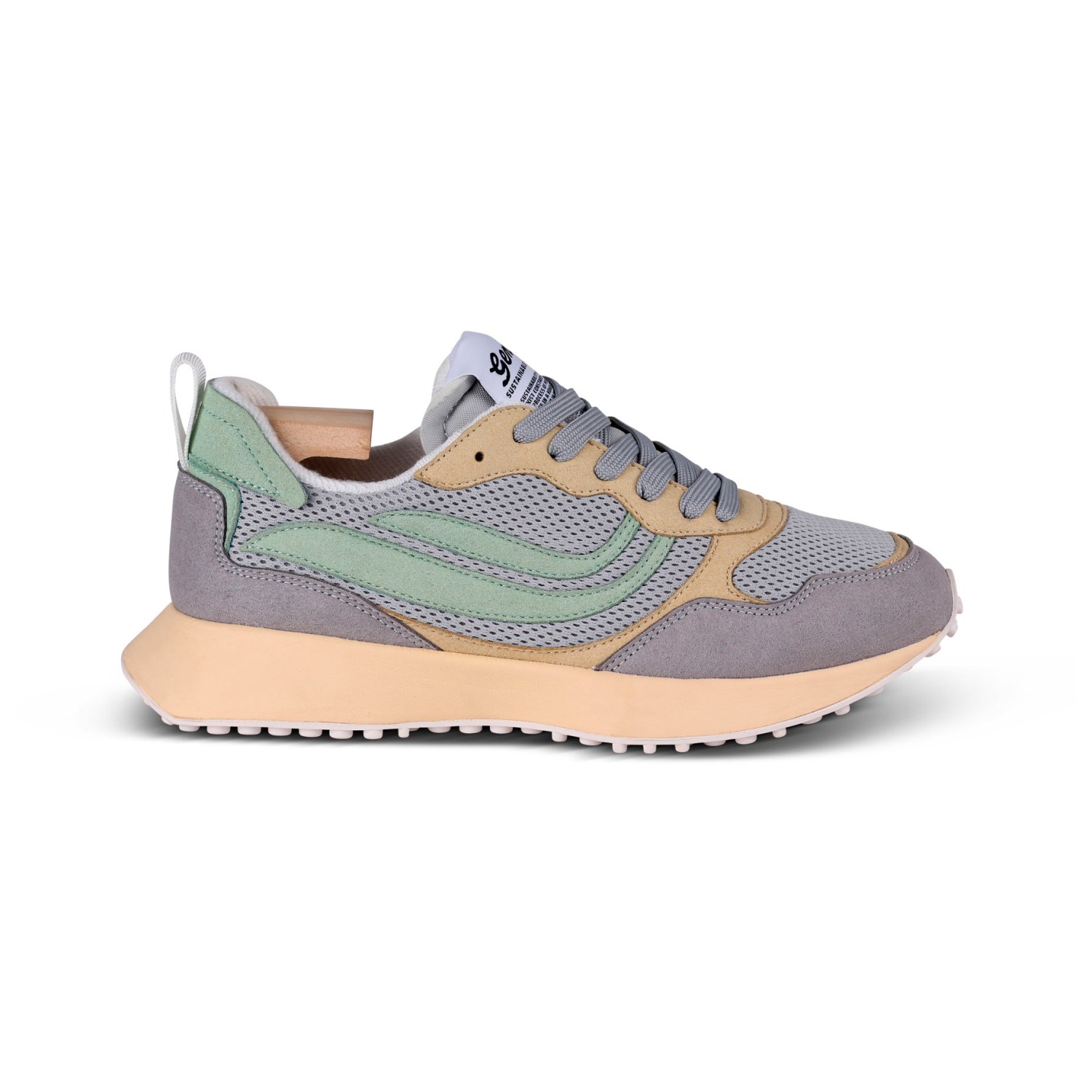 Кроссовки Genesis Footwear G Marathon Multipastel, цвет Grey/Cornhusk/Pale Green