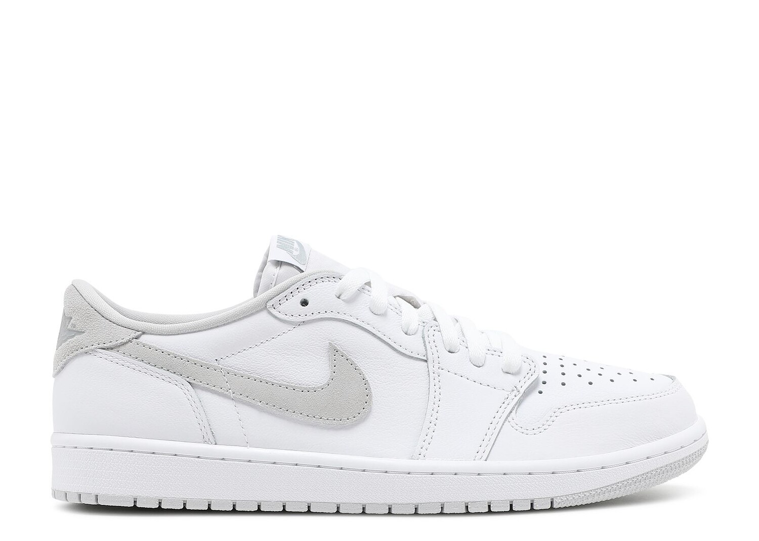 

Кроссовки Air Jordan Air Jordan 1 Retro Low Og 'Neutral Grey' 2021, серый, Серый;белый
