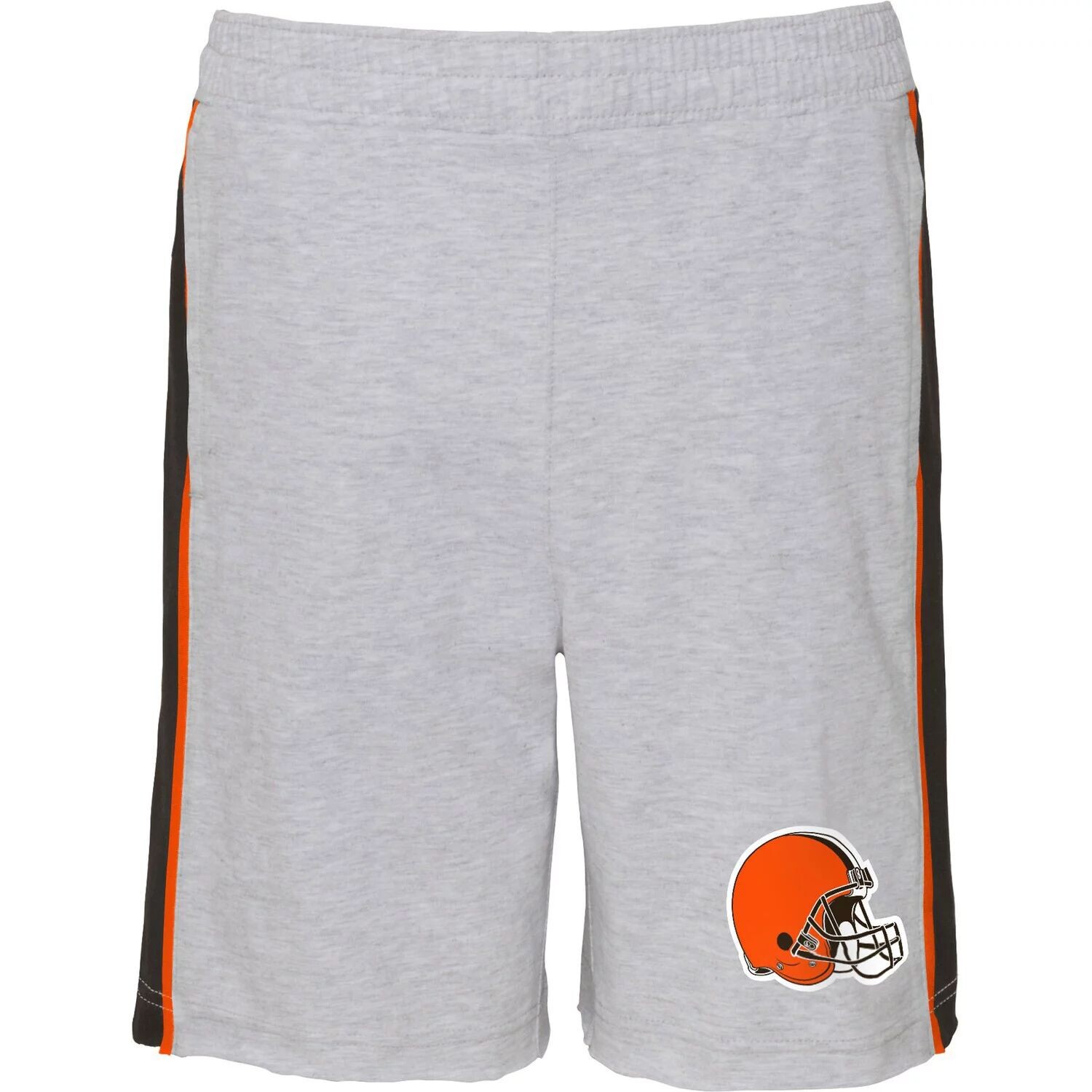 

Молодежные серые шорты Cleveland Browns Wingback с принтом меланжевого цвета Outerstuff