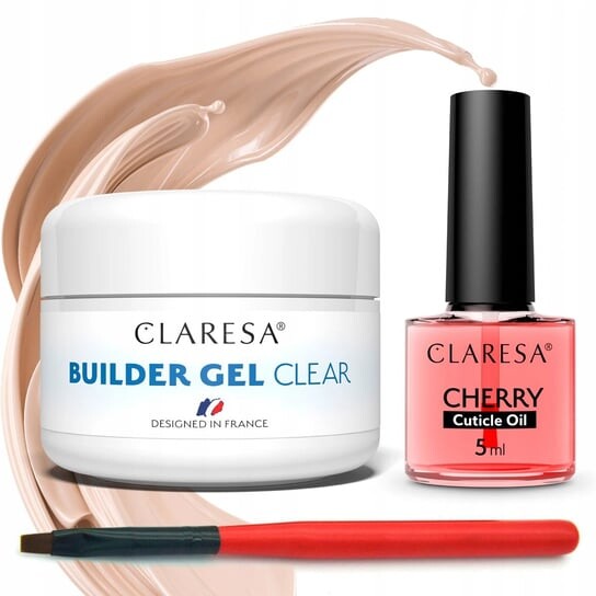 

Г, оливковая кисть, мини-набор Claresa Builder Gel Clear, 50