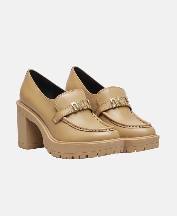

ТУфли лодочки DKNY, коньяк