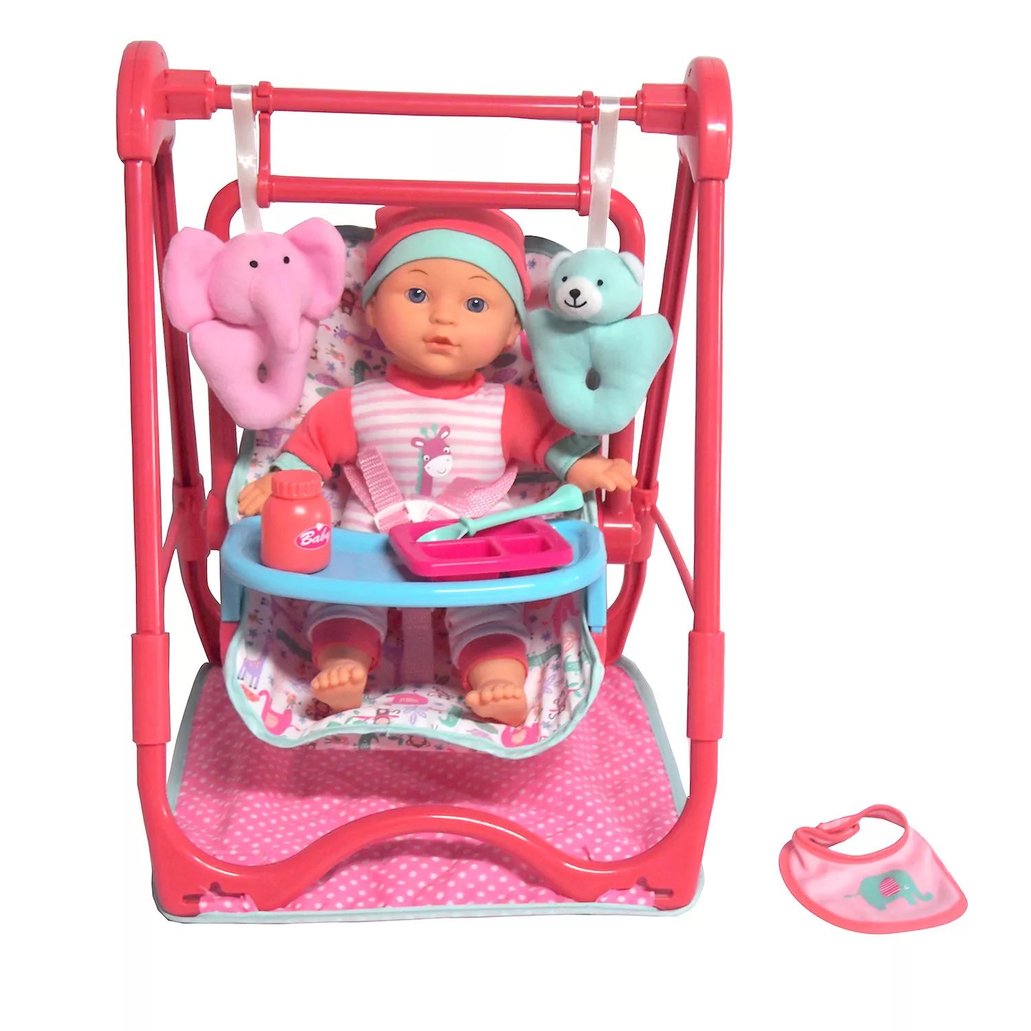 Игровой набор «Стульчик для кормления 4-в-1» Dream Collection 12 дюймов Baby Doll Dream Collection