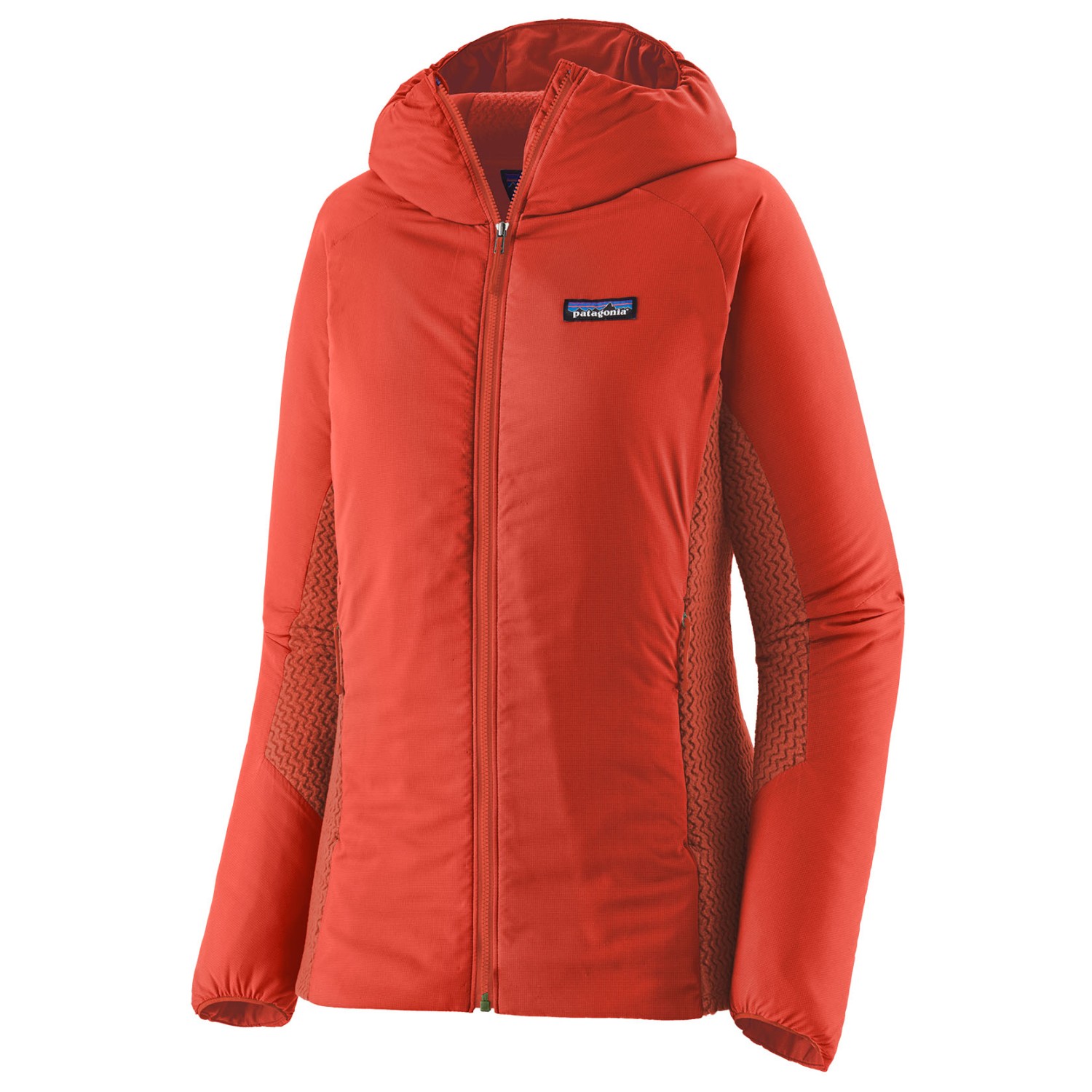 Куртка из синтетического волокна Patagonia Women's Nano Air Light Hybrid Hoody, цвет Pimento Red