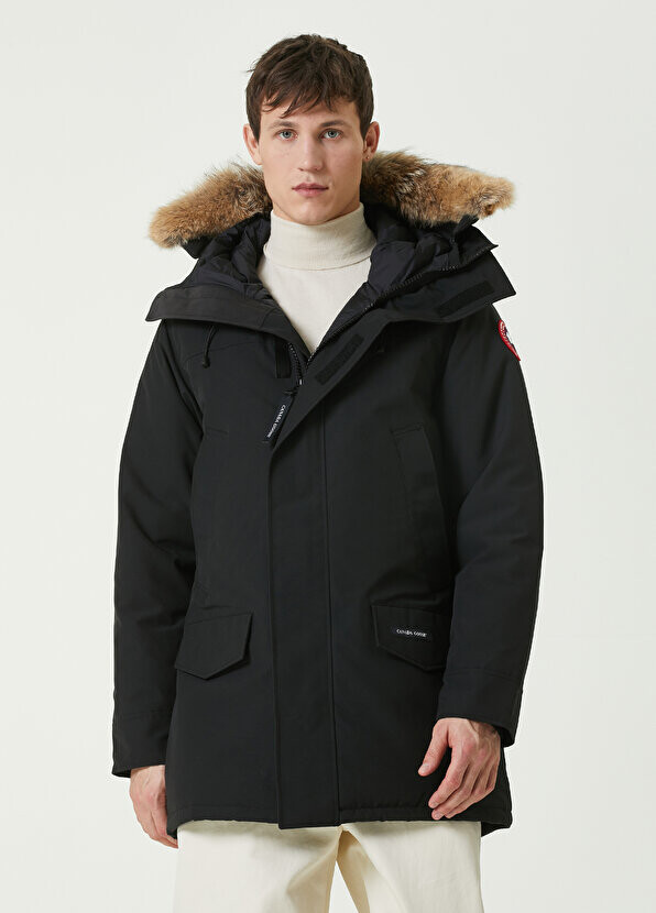 

Черная куртка с капюшоном langford Canada Goose, Черный