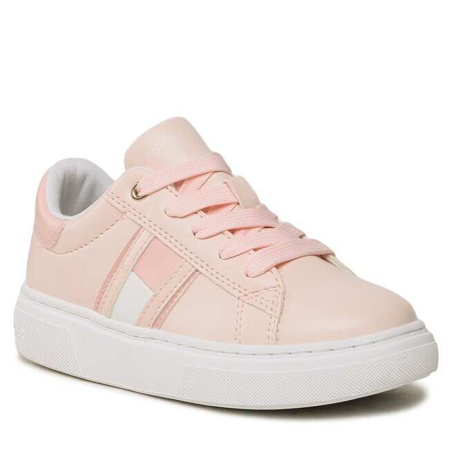 

Кроссовки Tommy Hilfiger FlagLow Cut, розовый