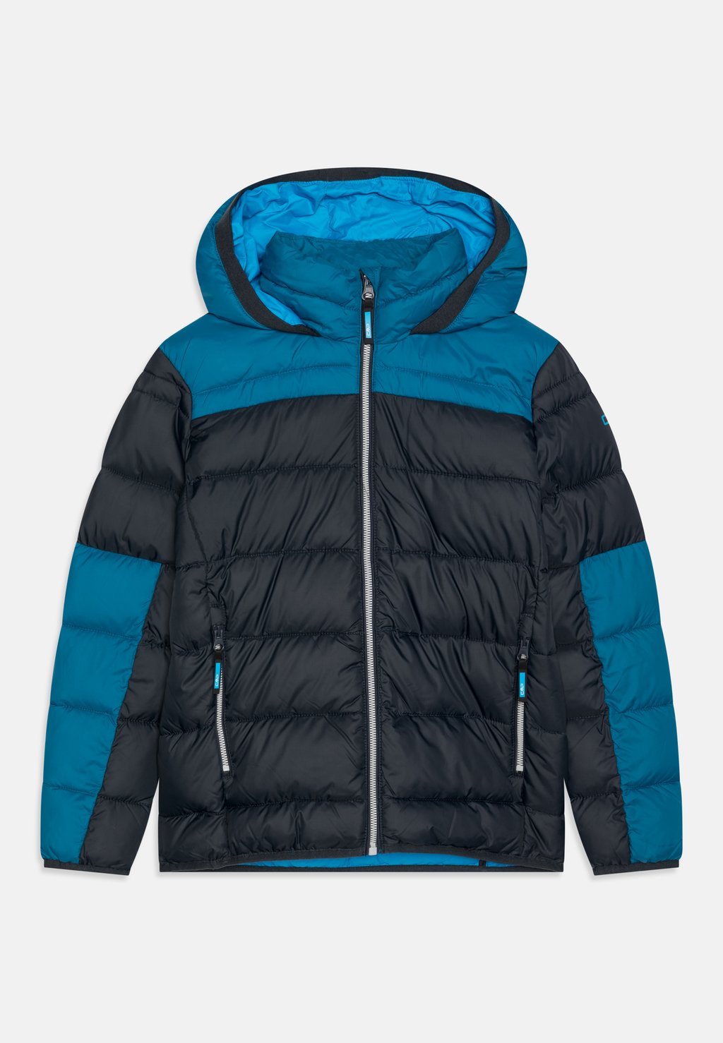 Куртка зимняя Kid Fix Hood Unisex CMP, цвет antracite/petrol