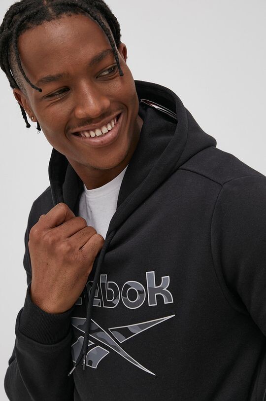 

Толстовка HE8174 Reebok, черный