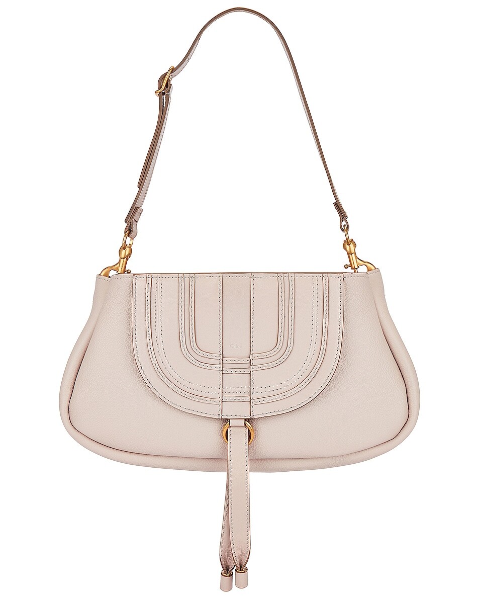 

Сумка-хобо Chloe Large Marcie Clutch, цвет Wild Grey