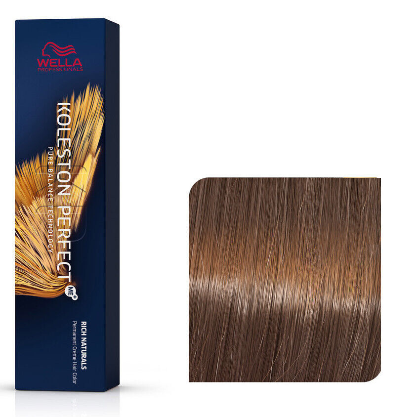 

Стойкая краска для волос 7/37 Wella Professionals Koleston Perfect Me+, 60 мл