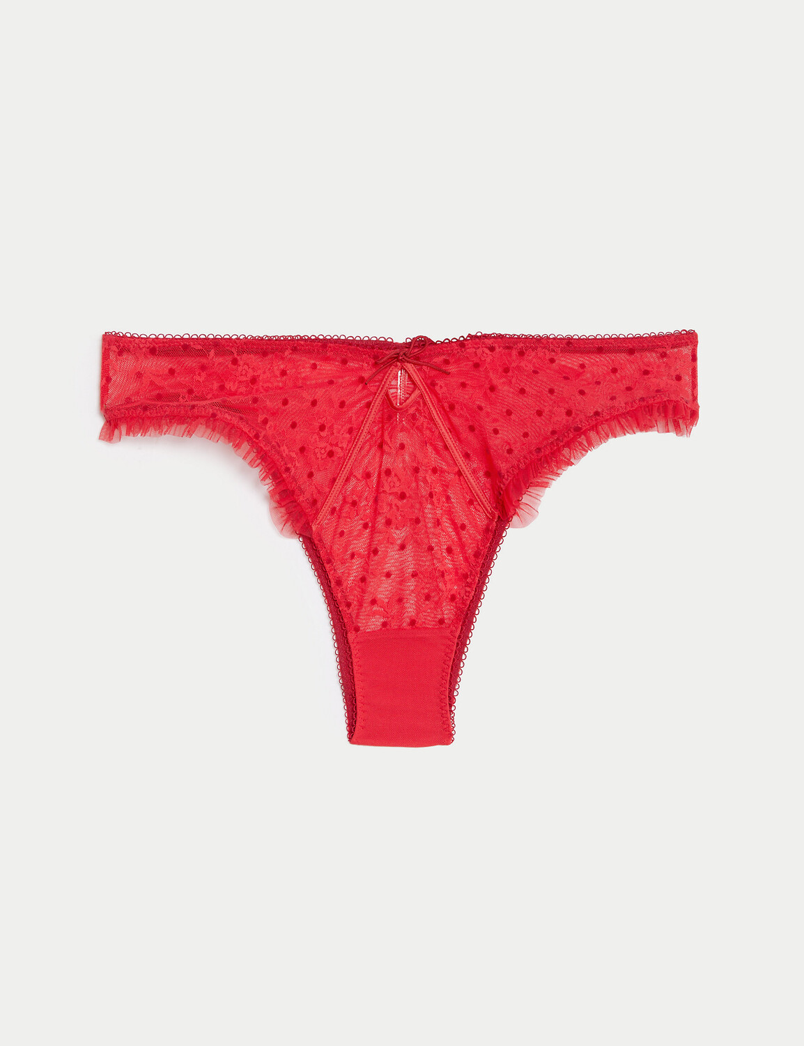 

Бразильские трусики Anna Lace Miami Boutique, ярко-красный