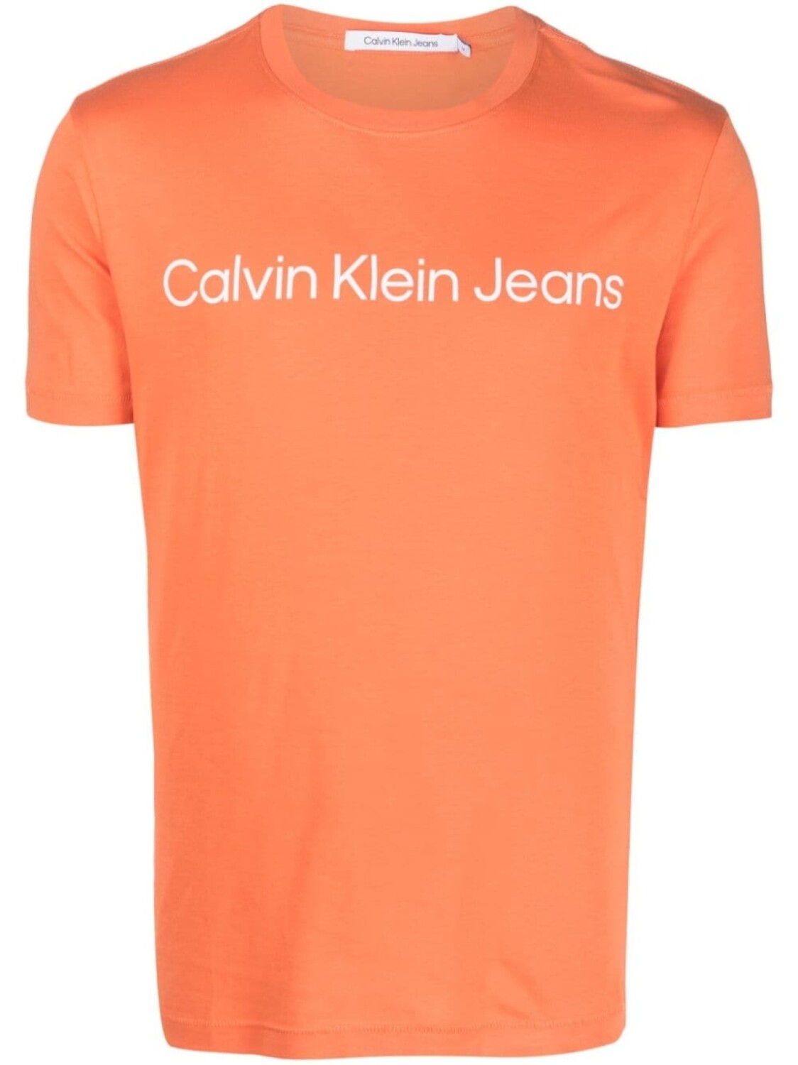 

Calvin Klein Jeans футболка с логотипом, оранжевый