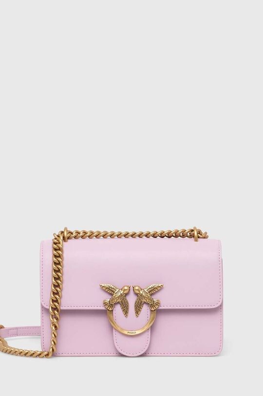 

Кожаная сумочка Pinko, фиолетовый