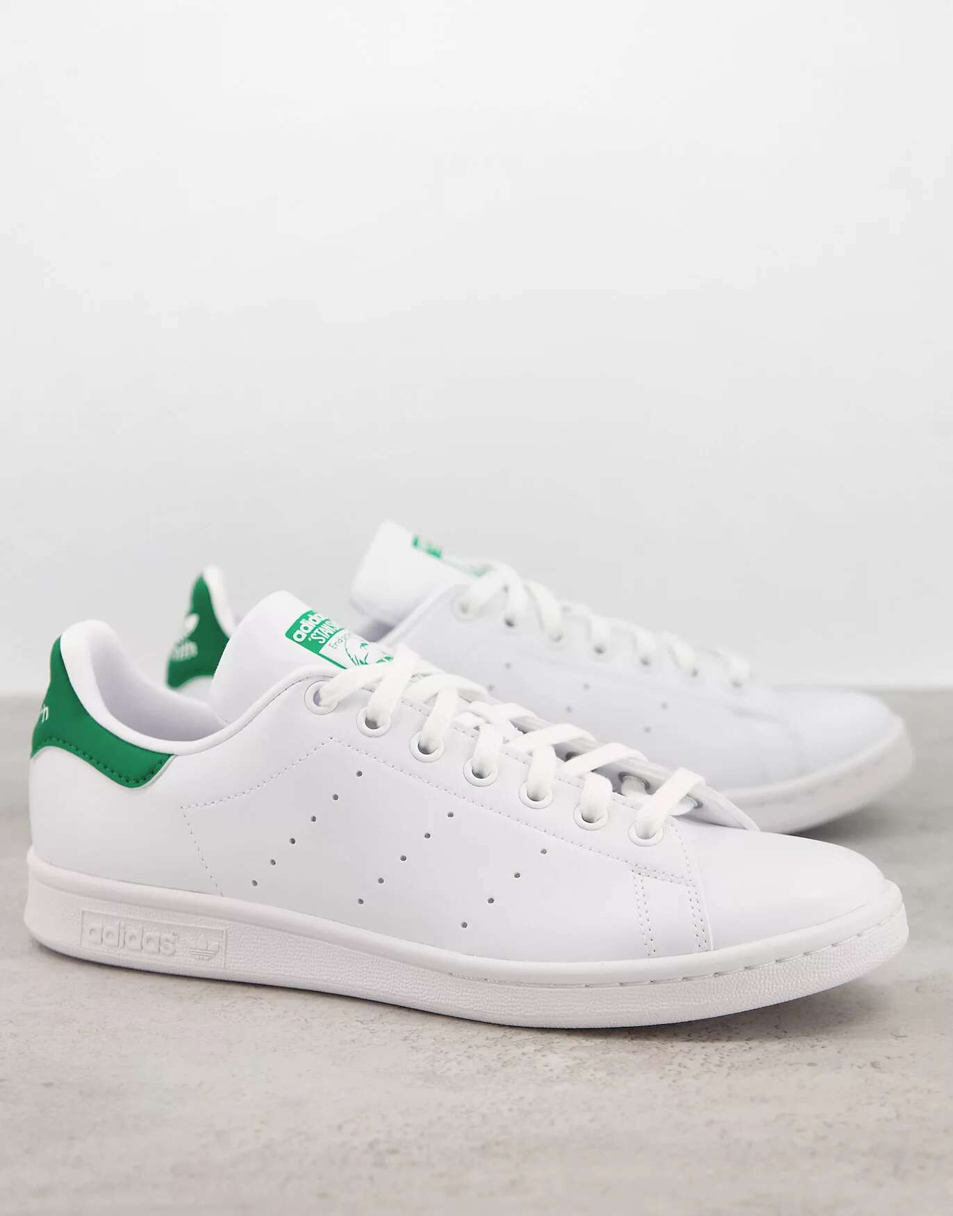 

Бело-зеленые кроссовки adidas Originals Stan Smith, Зеленый, Бело-зеленые кроссовки adidas Originals Stan Smith