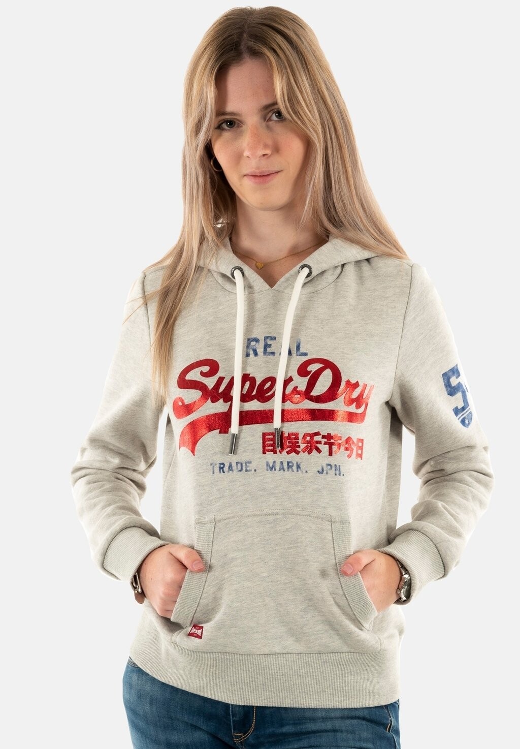 

Толстовка Superdry, серый