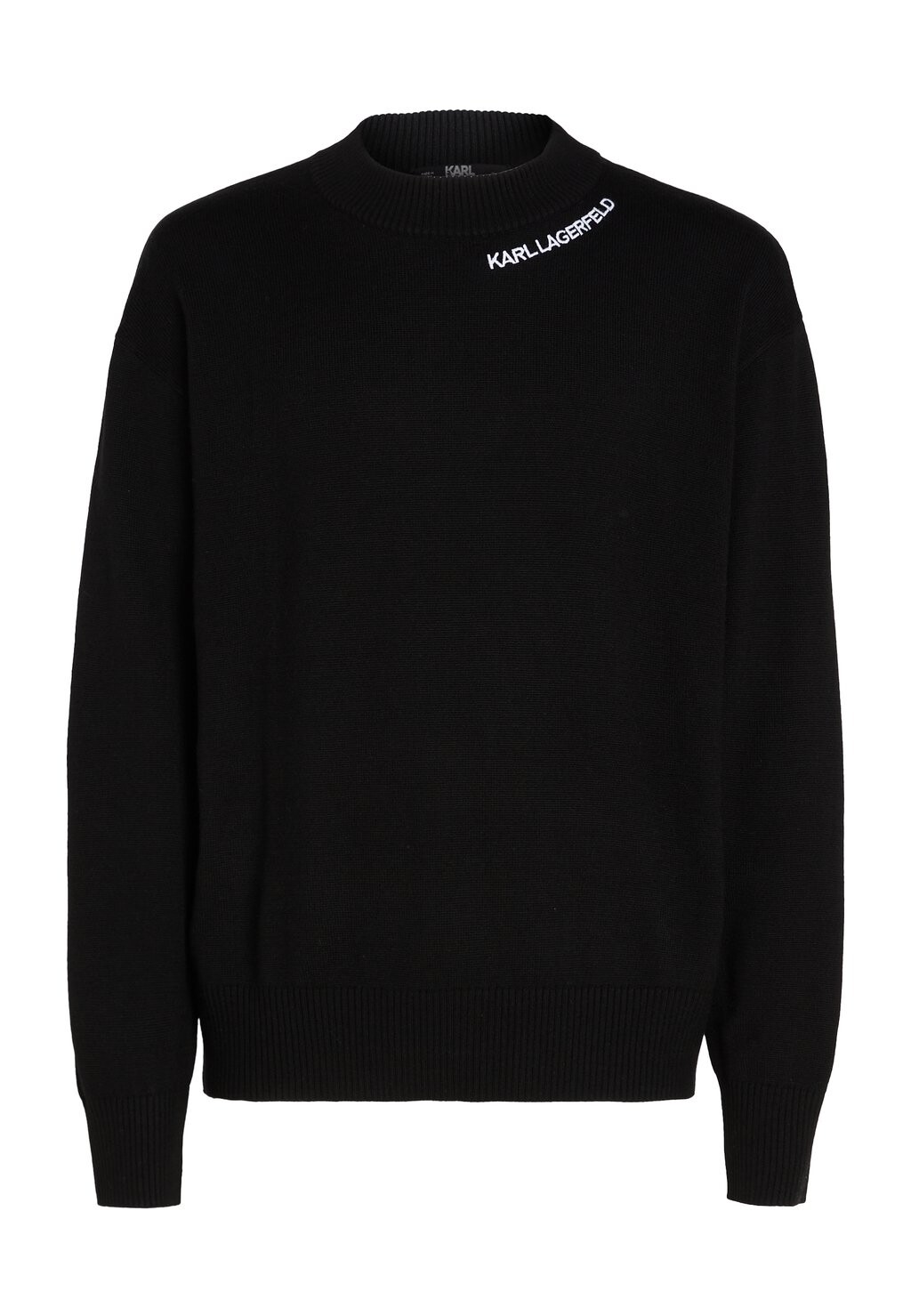 

Свитер CREW-NECK LOGO KARL LAGERFELD, черный