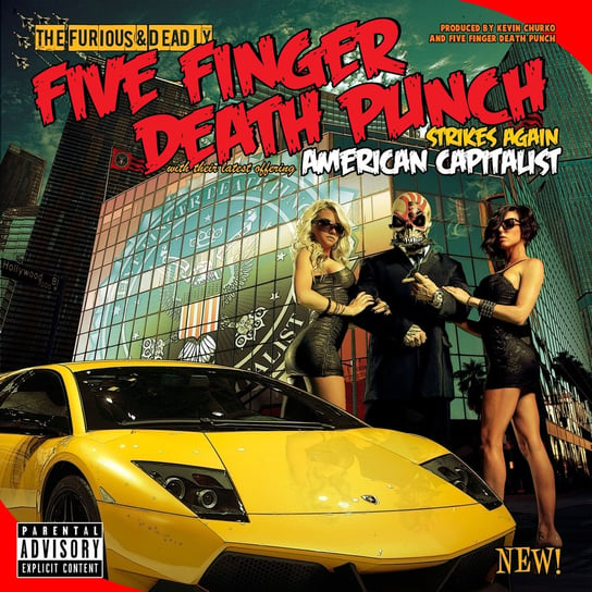 Виниловая пластинка Five Finger Death Punch - American Capitalist (10th Anniversary Edition )