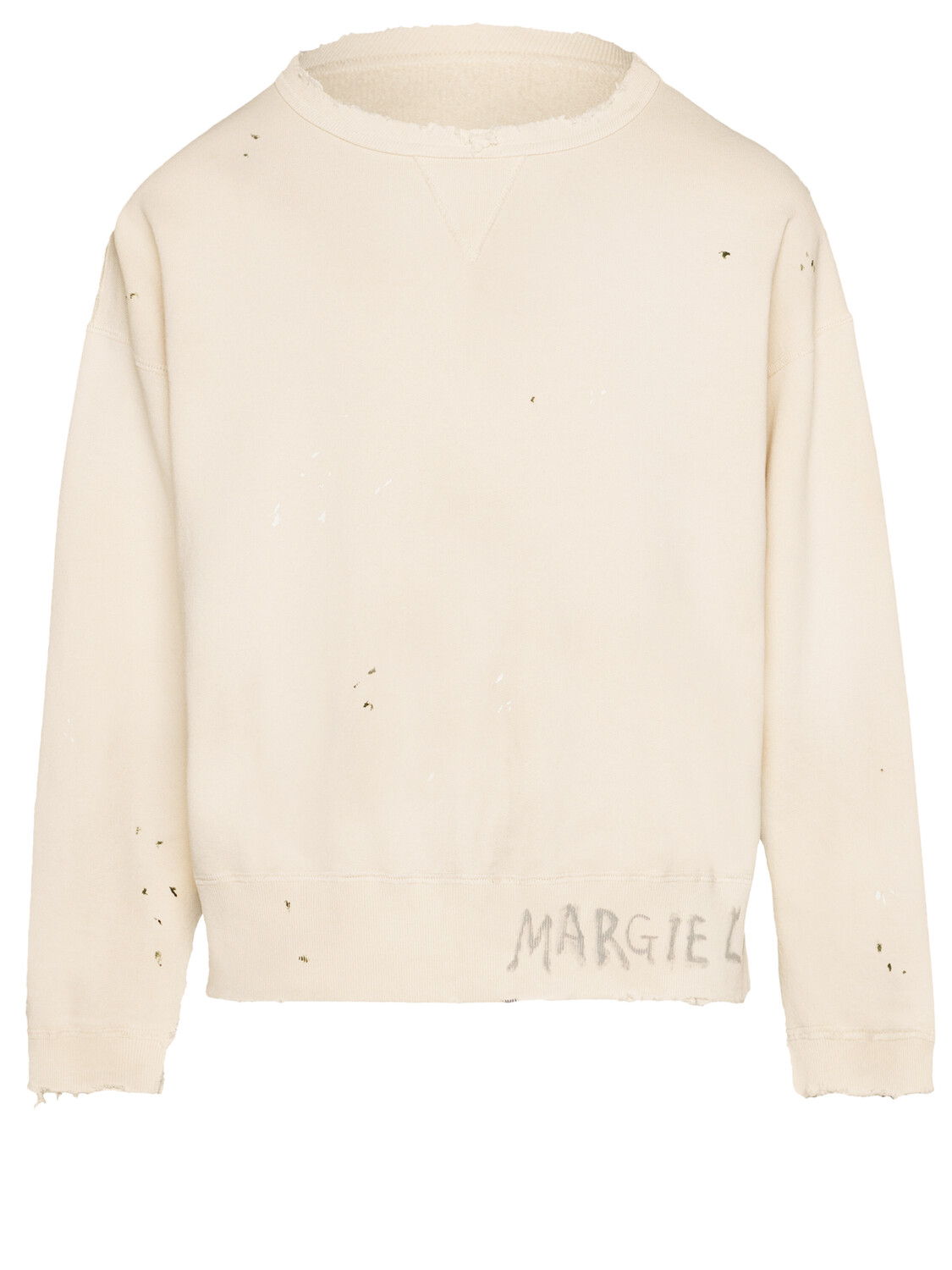 

Толстовка Maison Margiela Logo, бежевый