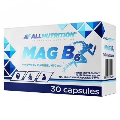 Allnutrition, - Маг B6 - 30 капсул, мультиколор
