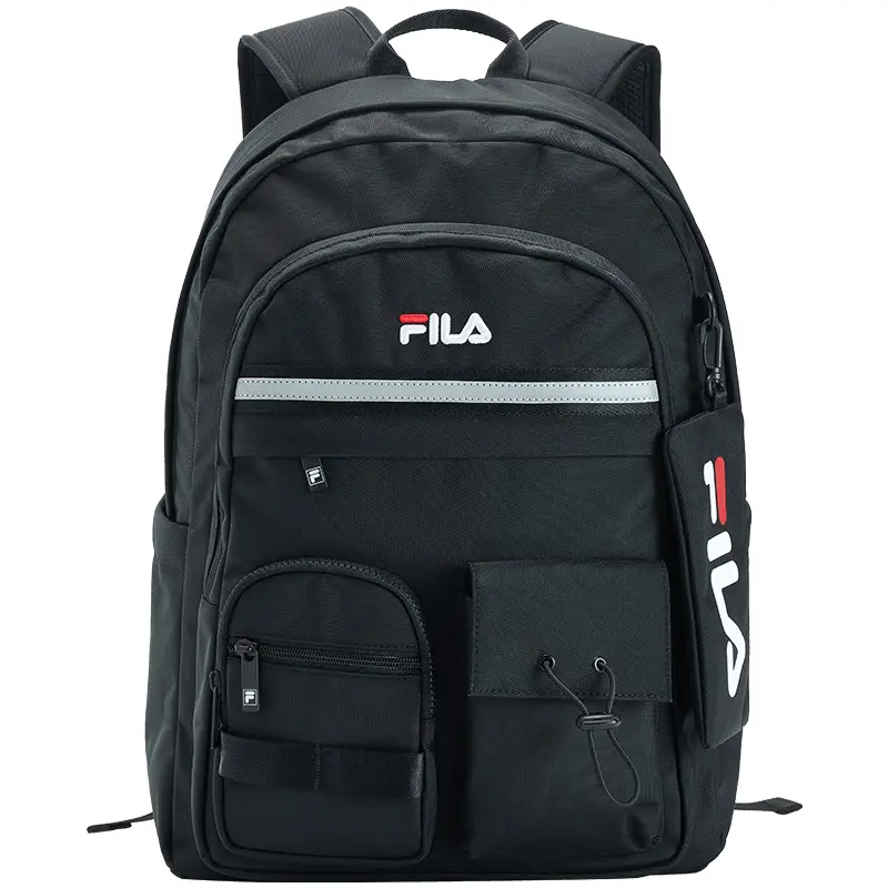 

Рюкзак спортивный Fila с карманом на молнии, черный